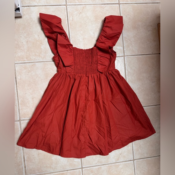 Entro Sunset Ruffle Mini Dress - Picture 4 of 16